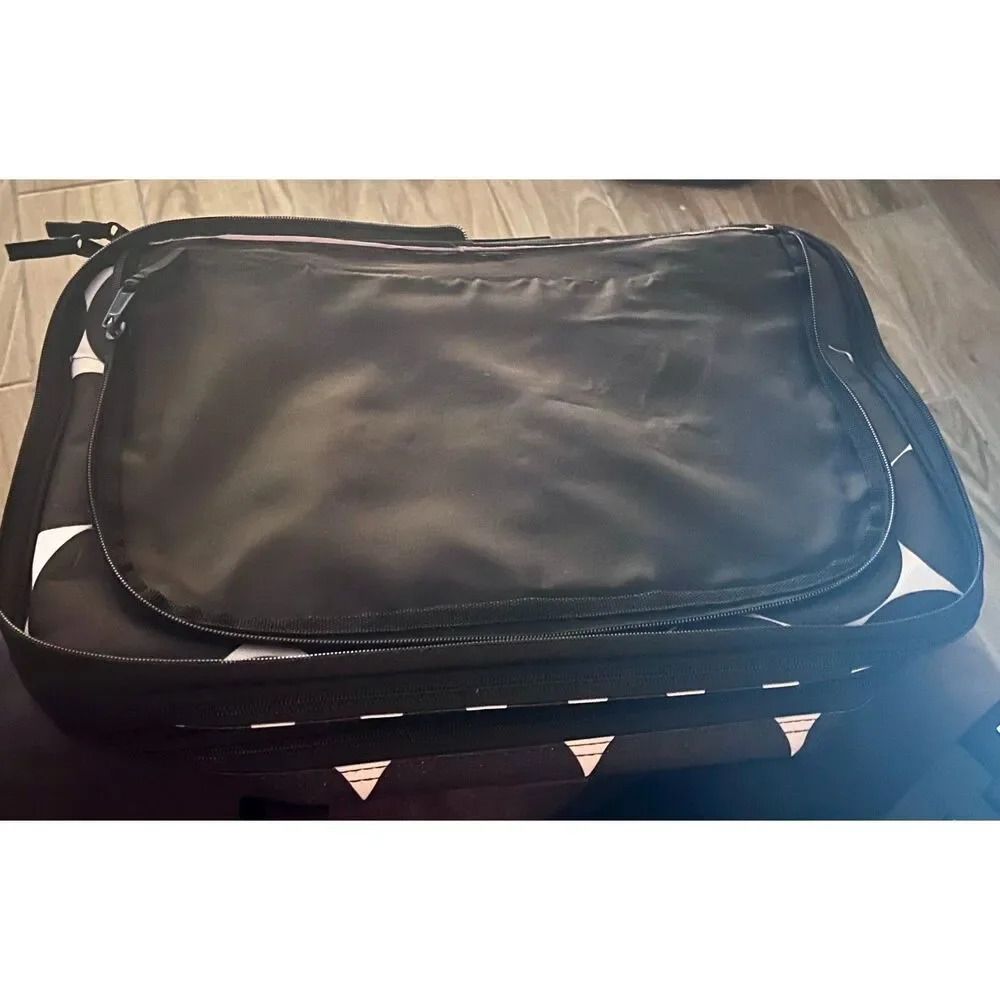 Thirty-One Perfect Party Set in black/white polka dot